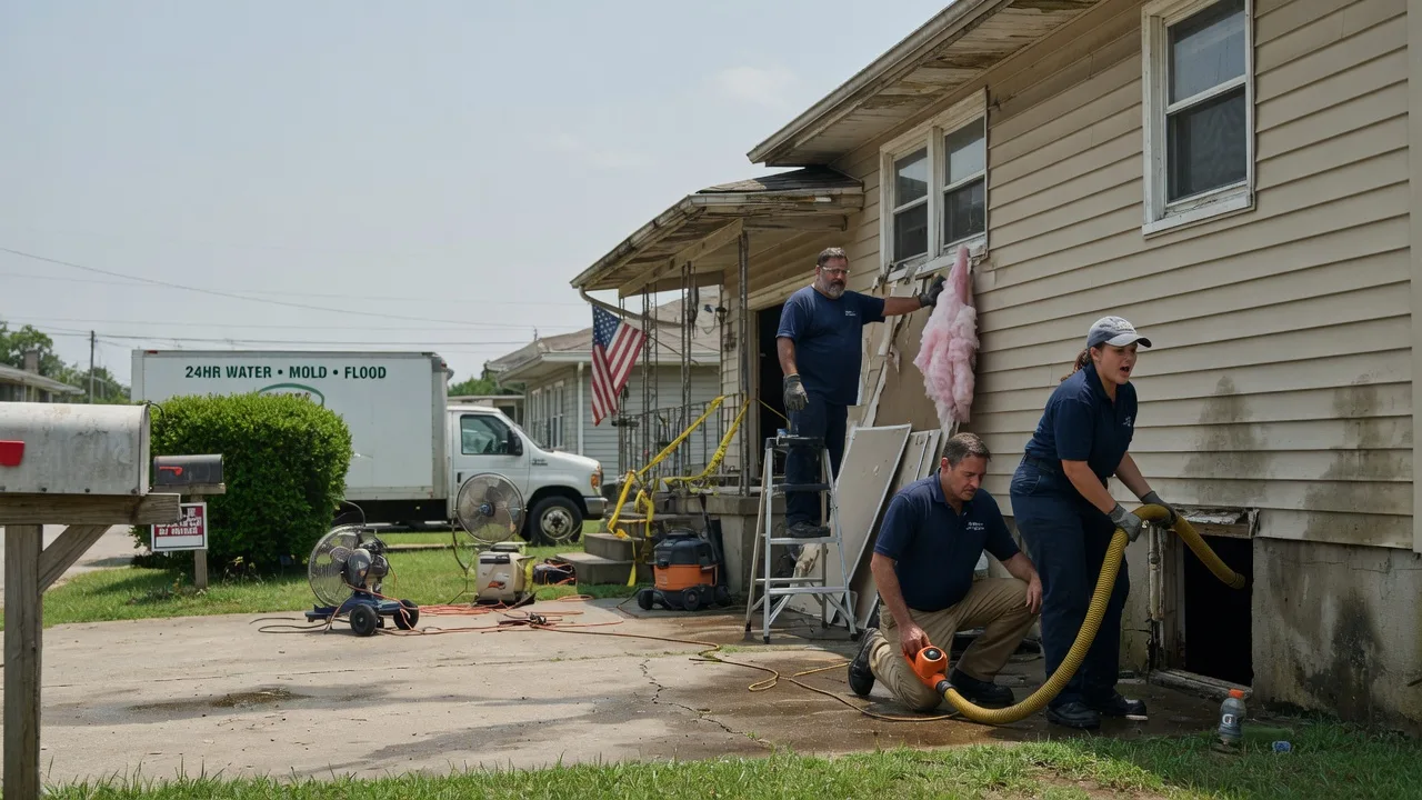 Water Damage Repair in Lunenburg, VA near me